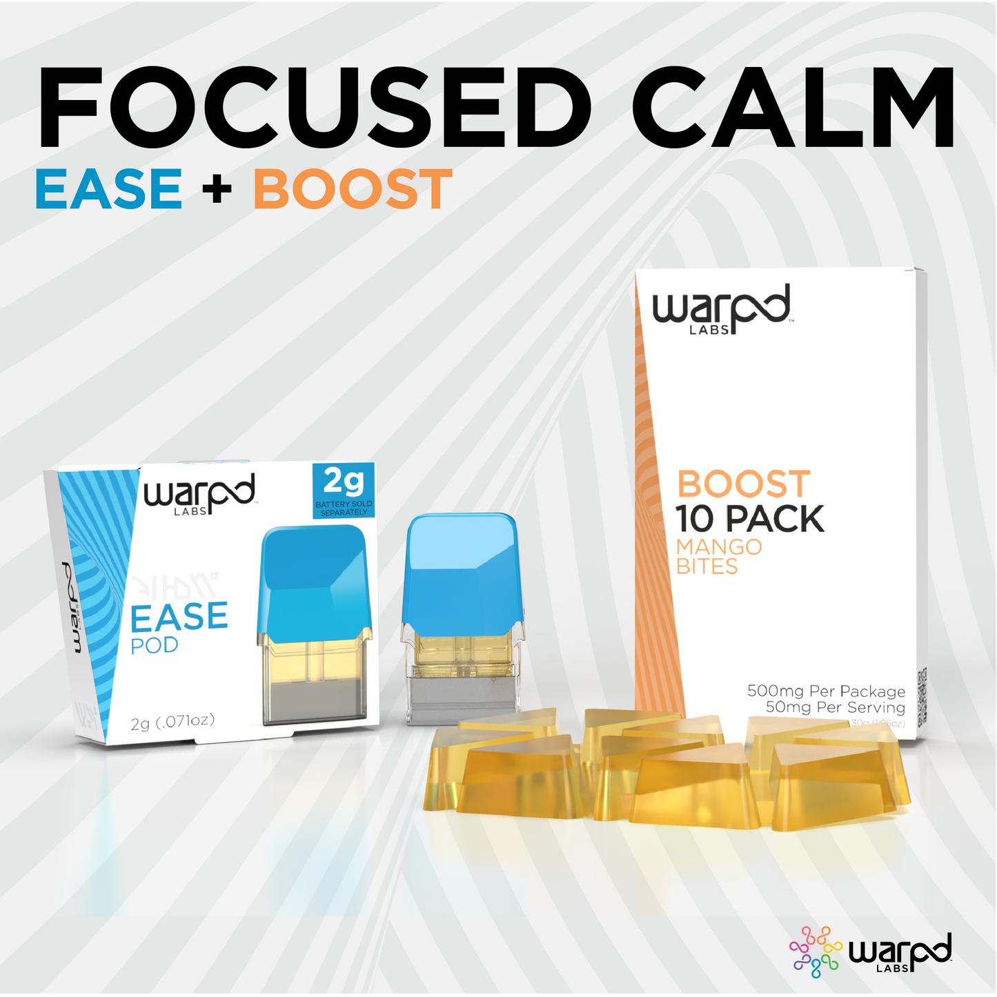 Focused Calm Bundle: Boost + Ease